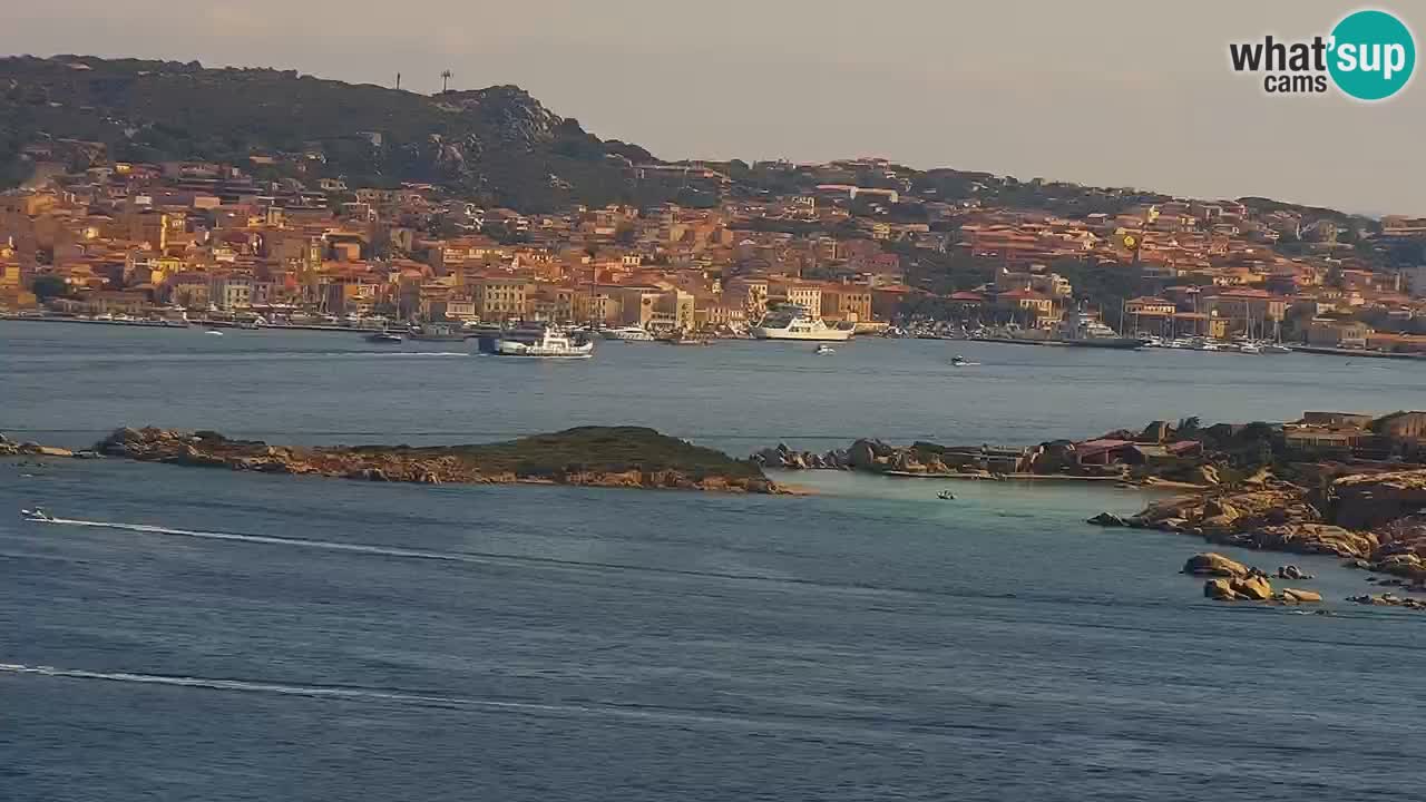 LIVE Sardinia Webcam Palau – Panoramic View