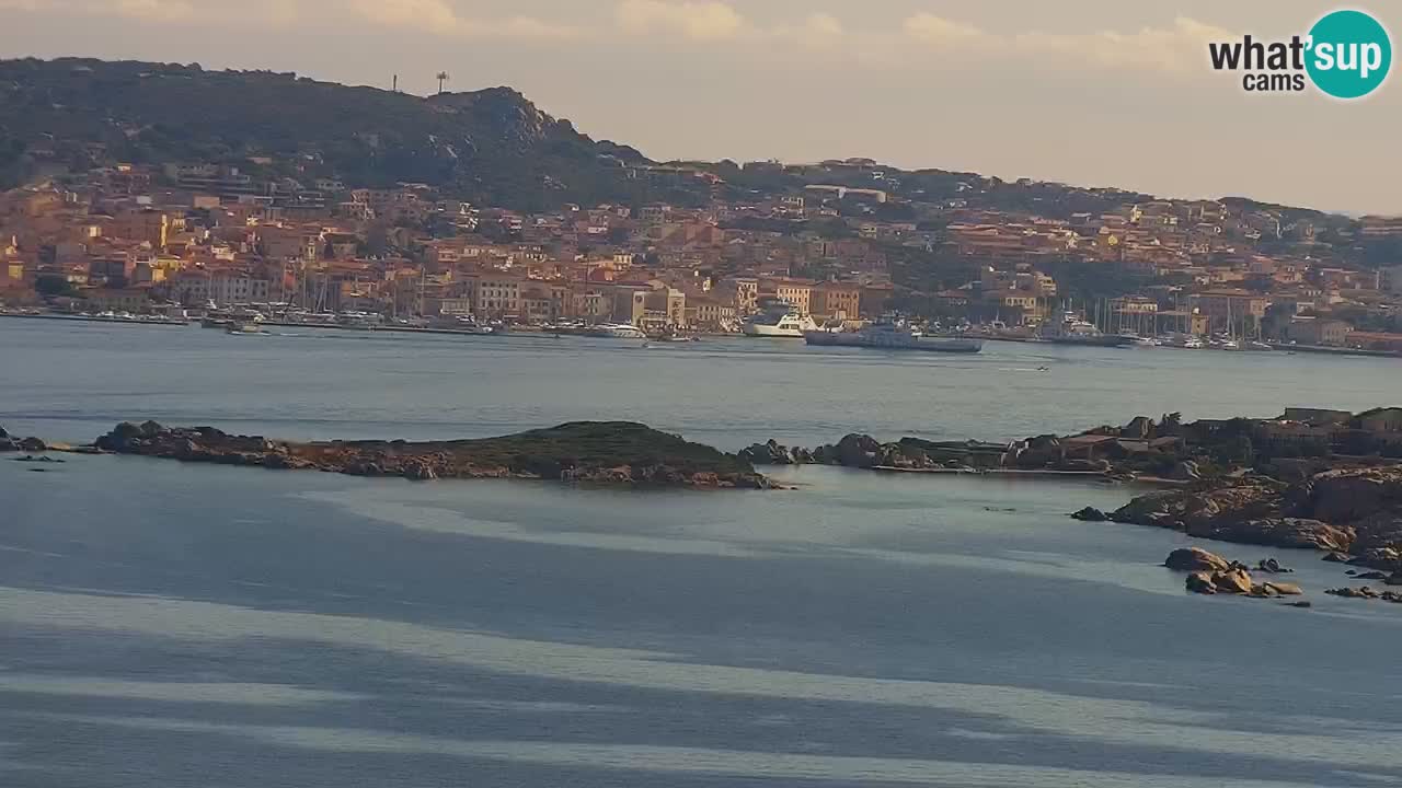 LIVE de la Sardaigne livecam Palau – Superbe panorama