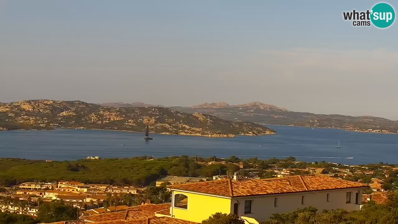 LIVE Sardinia Webcam Palau – Panoramic View