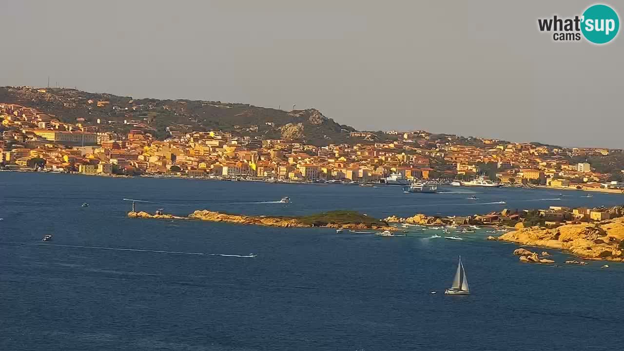 LIVE Sardinia Webcam Palau – Panoramic View