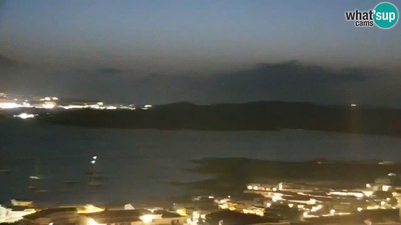Sardinija u živo web kamera Palau – Panoramski pogled