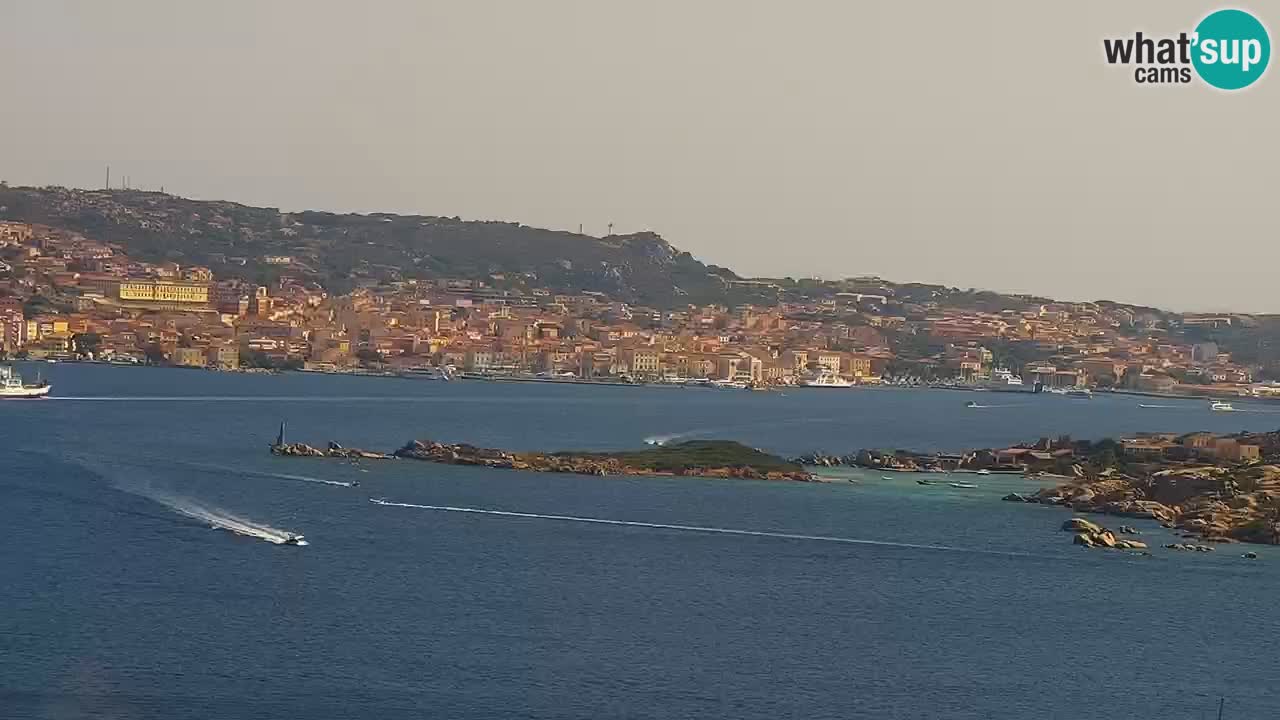 LIVE Sardinia Webcam Palau – Panoramic View