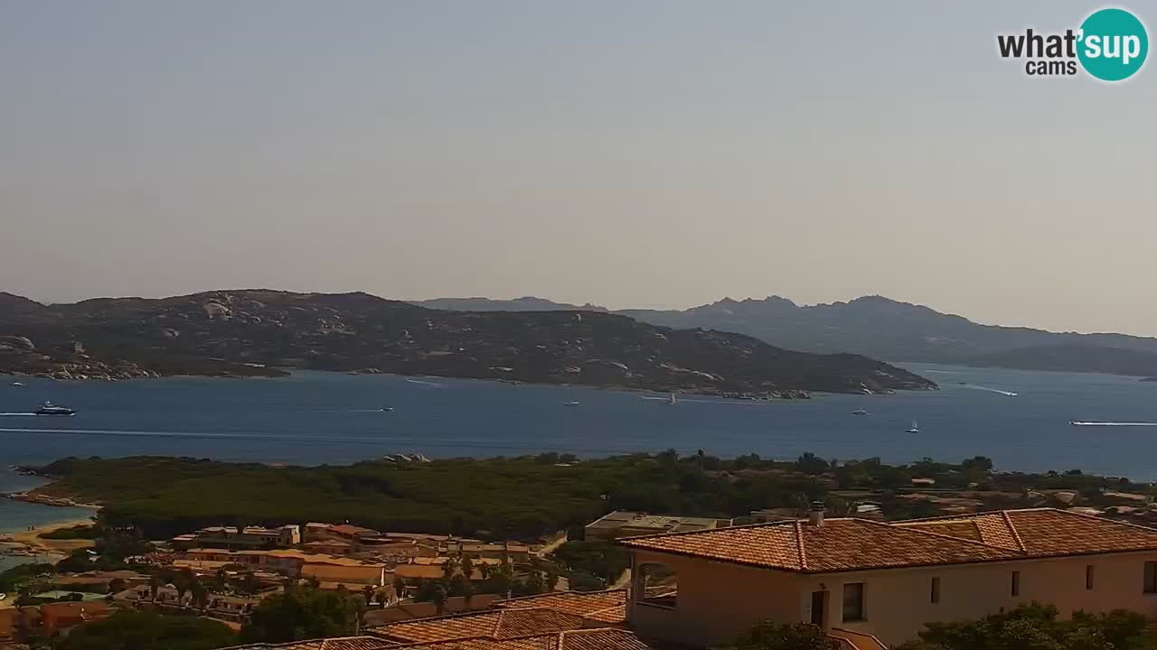 Sardinija v živo spletna kamera Palau – Panoramski pogled