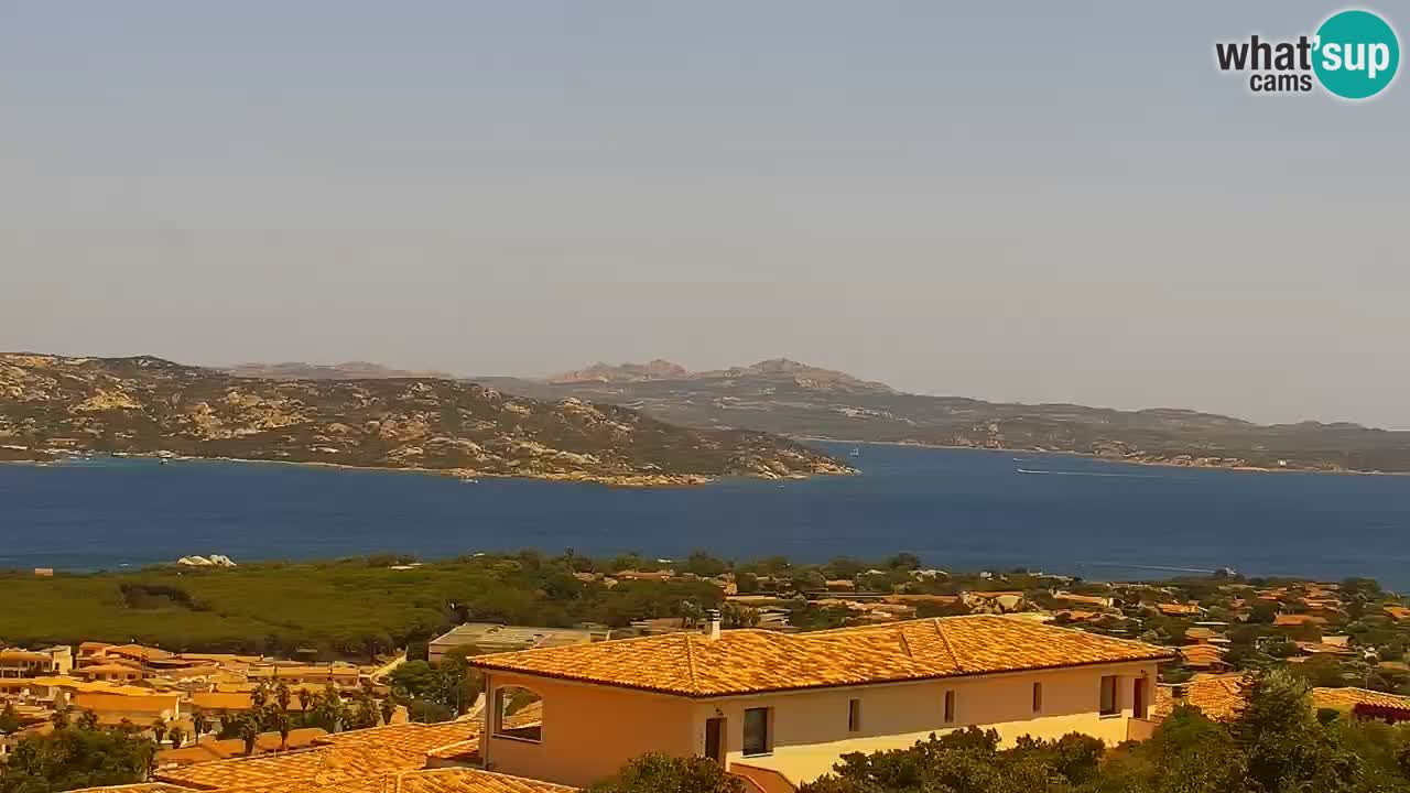 LIVE de la Sardaigne livecam Palau – Superbe panorama