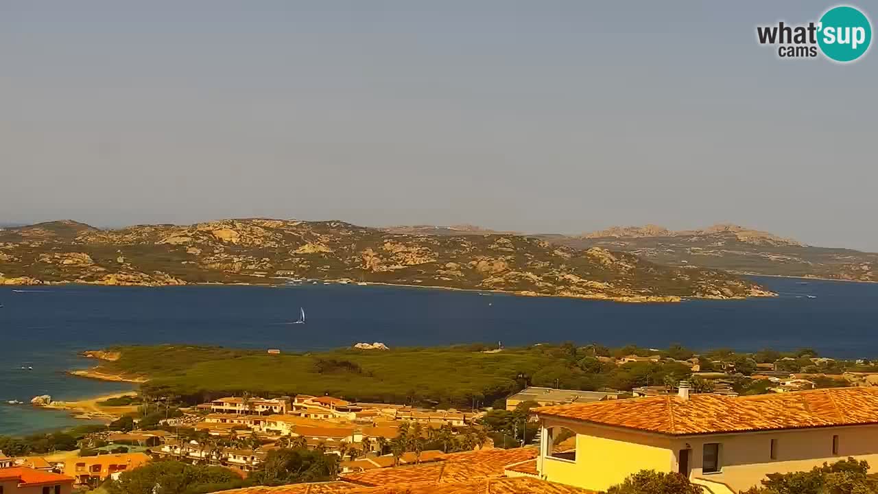 LIVE Sardinia webcam Palau – Panorama impresionante