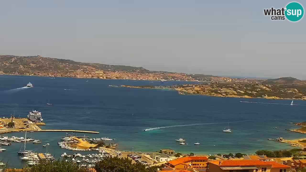 LIVE Sardegna webcam Palau – Stupendo panorama