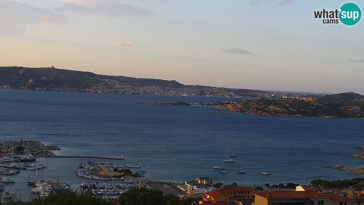 LIVE Sardinia webcam Palau – Panorama impresionante