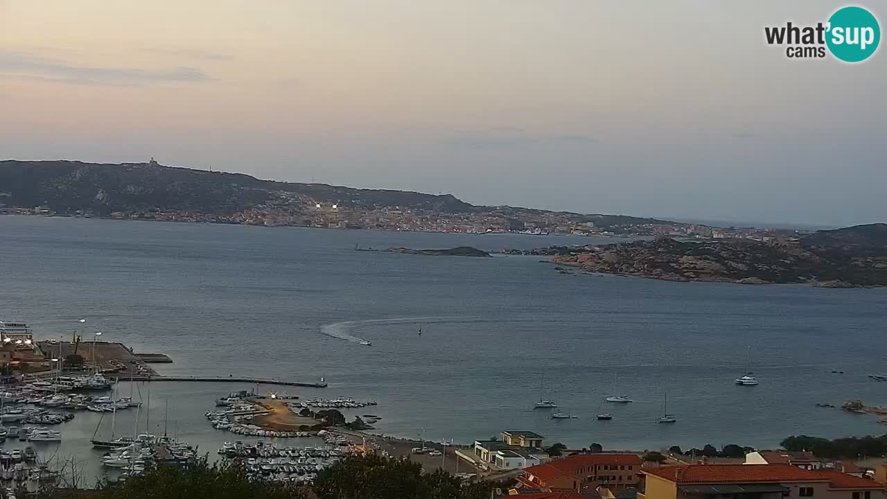 LIVE Sardinien webcam Palau – Panoramablick
