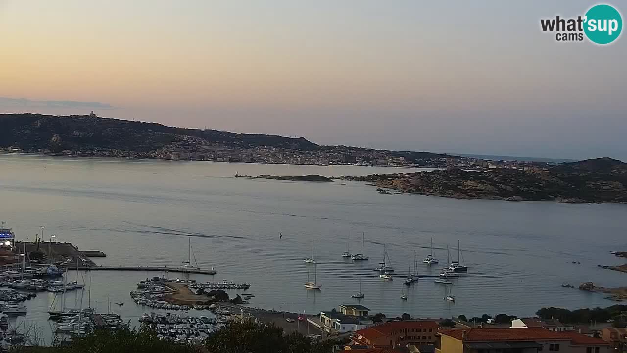 LIVE Sardegna webcam Palau – Stupendo panorama