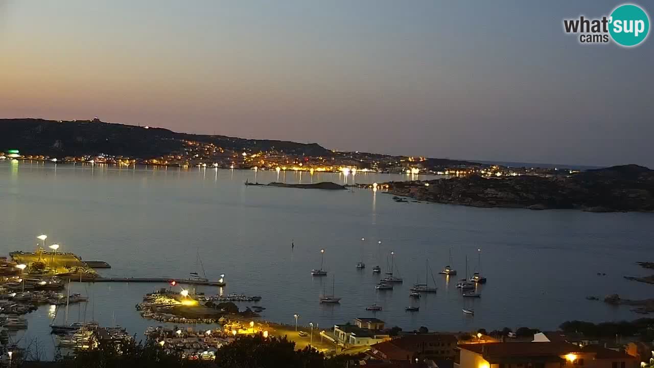 LIVE de la Sardaigne livecam Palau – Superbe panorama