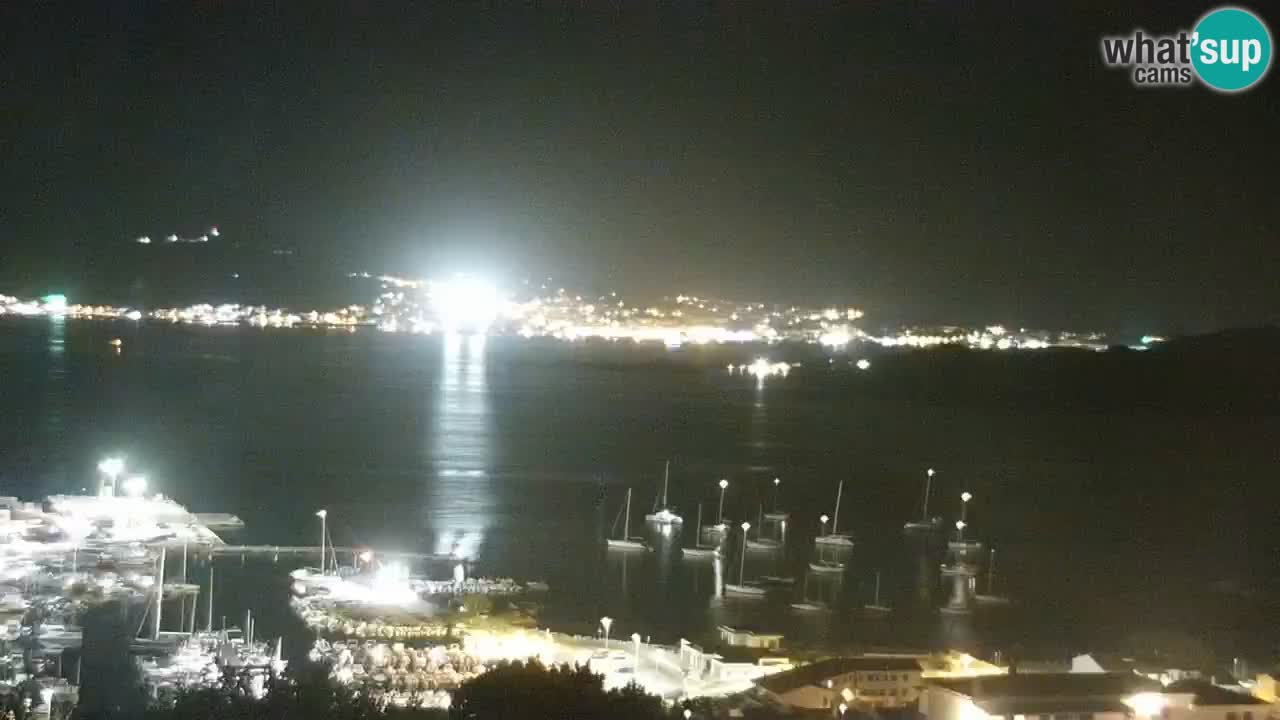 LIVE Sardinien webcam Palau – Panoramablick