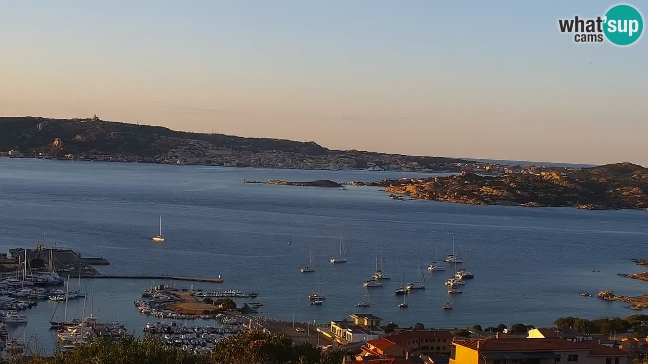 LIVE Sardegna webcam Palau – Stupendo panorama