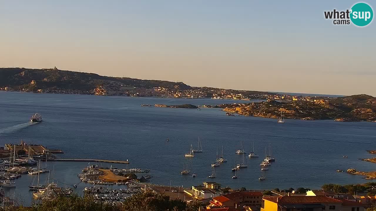 LIVE Sardinia Webcam Palau – Panoramic View