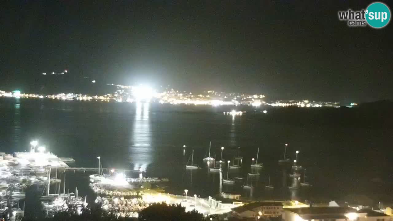 LIVE Sardinien webcam Palau – Panoramablick
