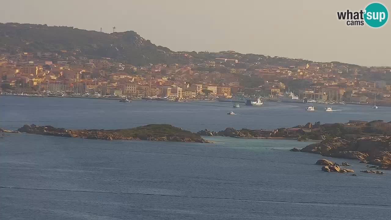 LIVE Sardegna webcam Palau – Stupendo panorama