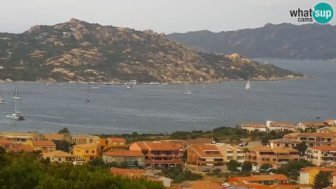 Sardinija v živo spletna kamera Palau – Panoramski pogled