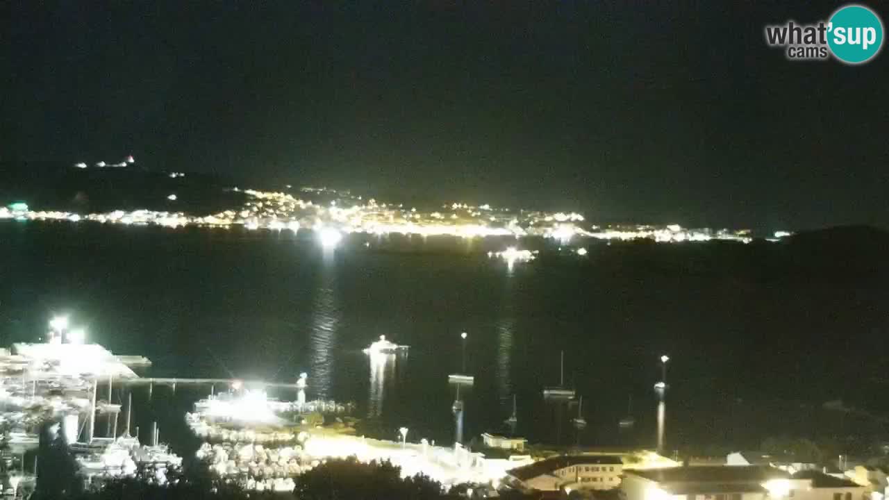 LIVE Sardinien webcam Palau – Panoramablick