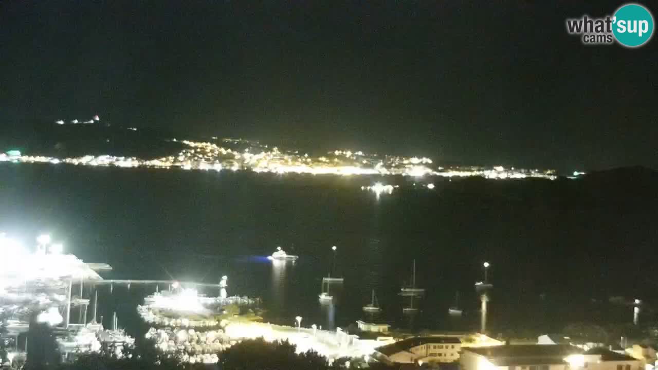 LIVE Sardinien webcam Palau – Panoramablick