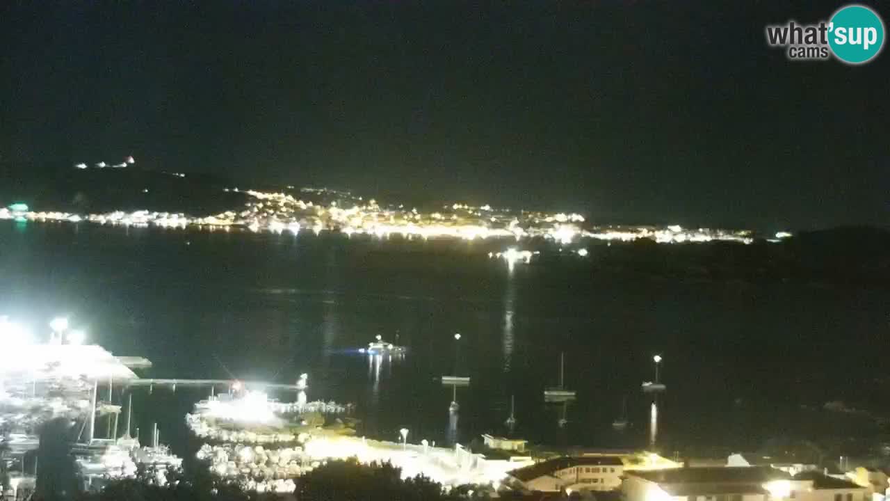 LIVE Sardinien webcam Palau – Panoramablick