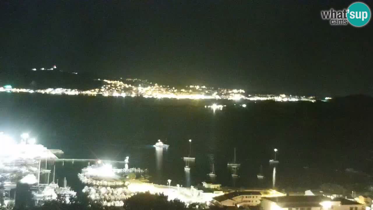 Sardinija v živo spletna kamera Palau – Panoramski pogled