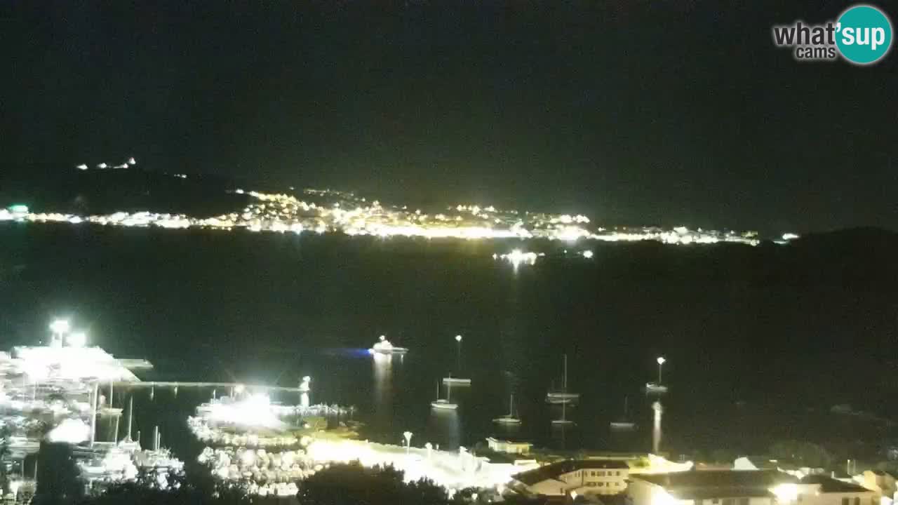 LIVE Sardinien webcam Palau – Panoramablick