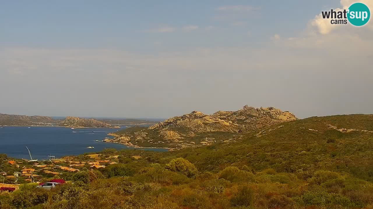 Sardinija v živo spletna kamera Palau – Panoramski pogled