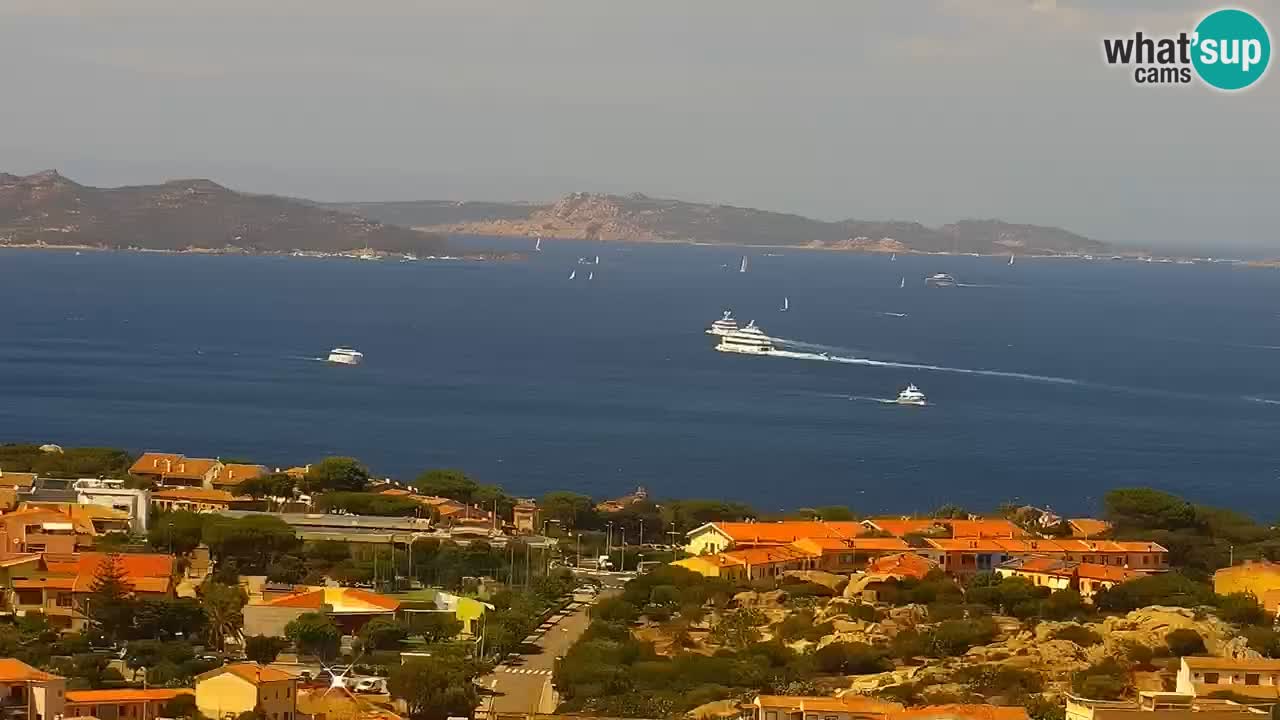 LIVE Sardinien webcam Palau – Panoramablick