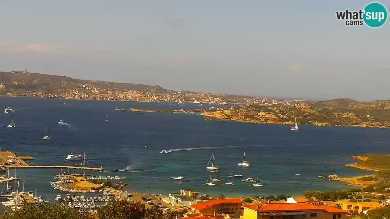 LIVE Sardinien webcam Palau – Panoramablick