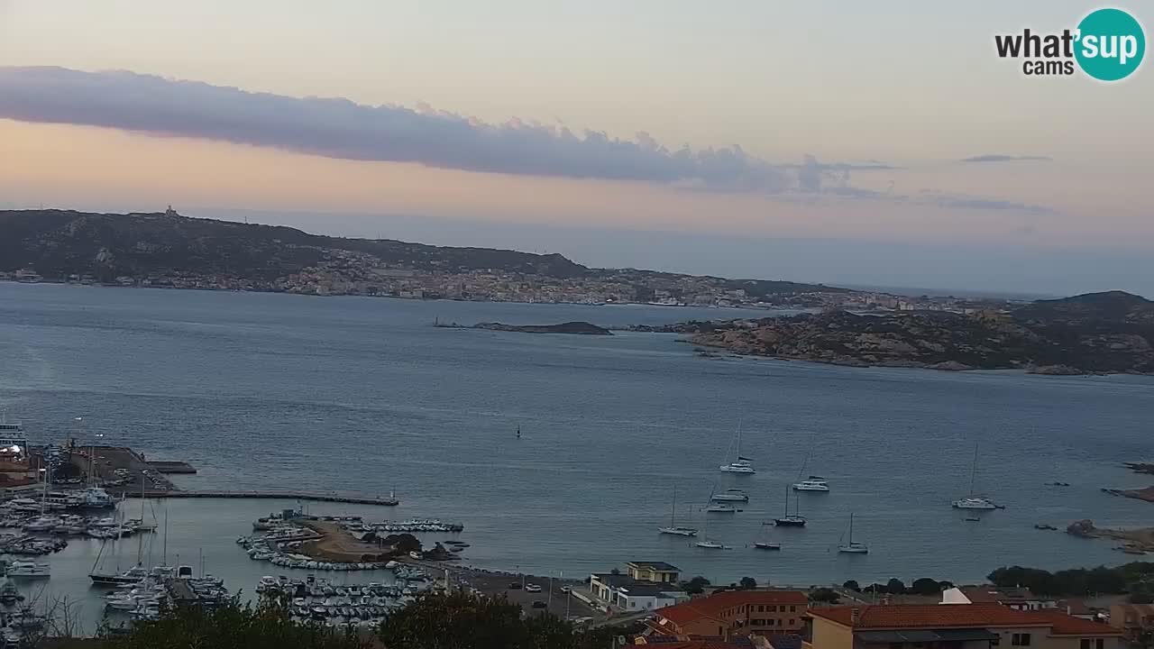 LIVE Sardegna webcam Palau – Stupendo panorama