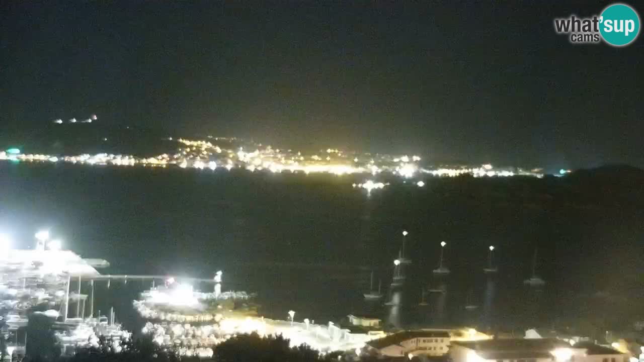 LIVE de la Sardaigne livecam Palau – Superbe panorama