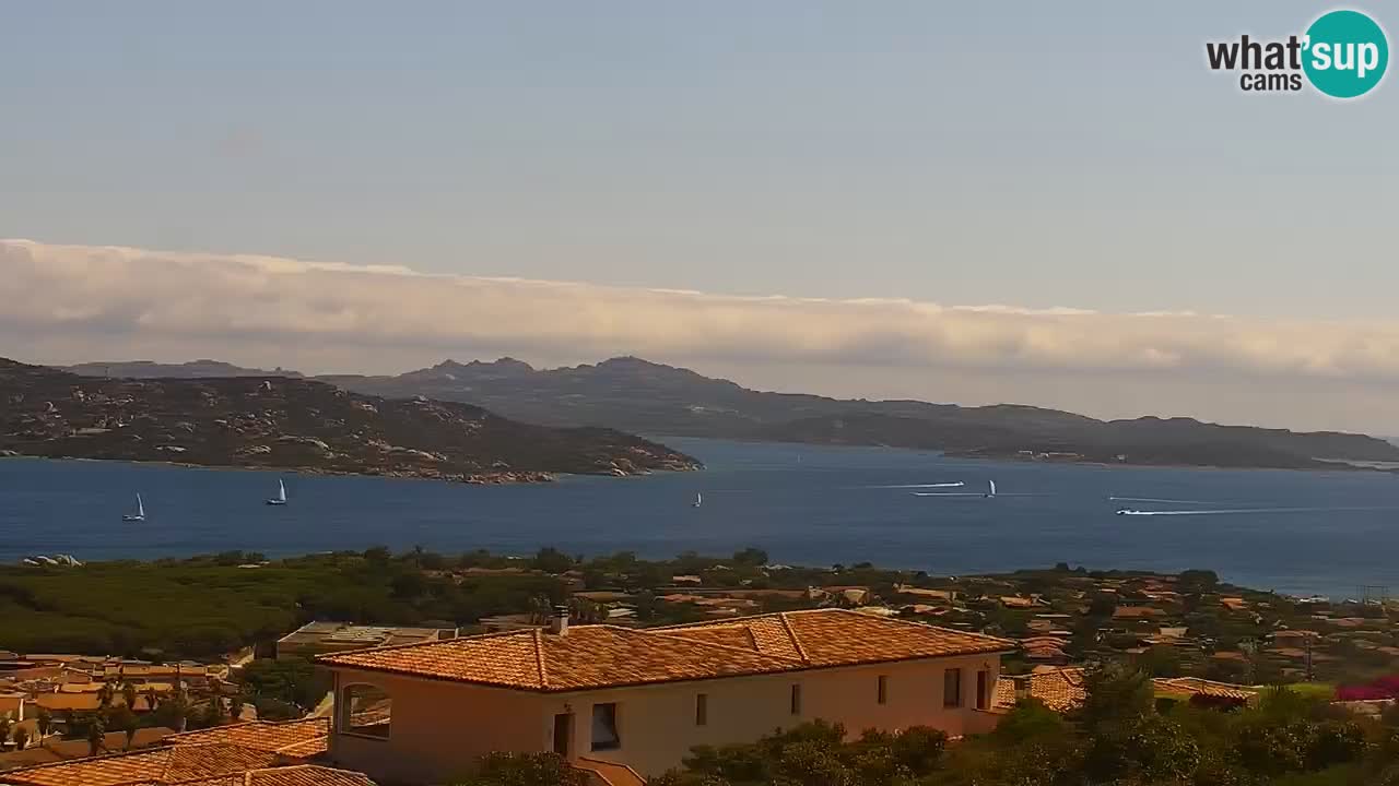 LIVE de la Sardaigne livecam Palau – Superbe panorama