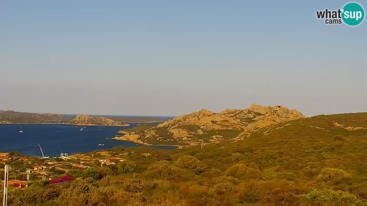 LIVE de la Sardaigne livecam Palau – Superbe panorama