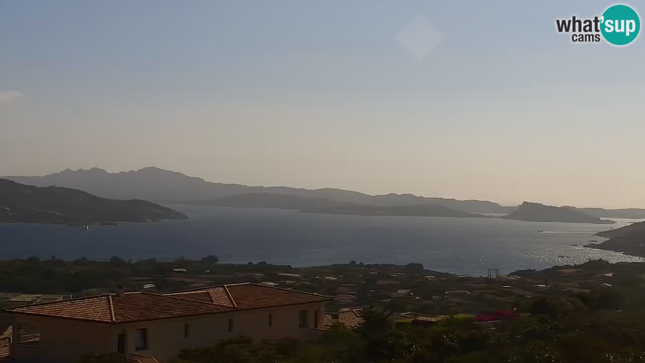 Sardinija v živo spletna kamera Palau – Panoramski pogled