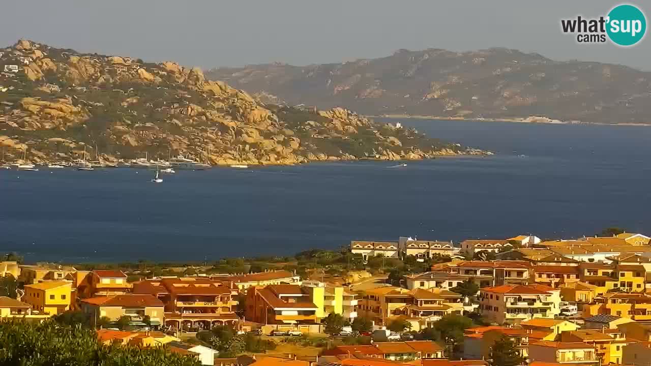 Sardinija v živo spletna kamera Palau – Panoramski pogled