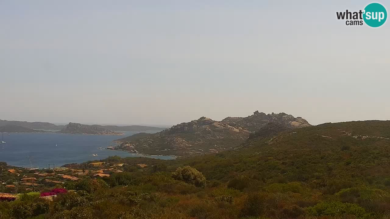 Sardinija u živo web kamera Palau – Panoramski pogled