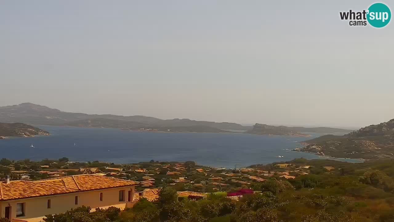 LIVE Sardinien webcam Palau – Panoramablick
