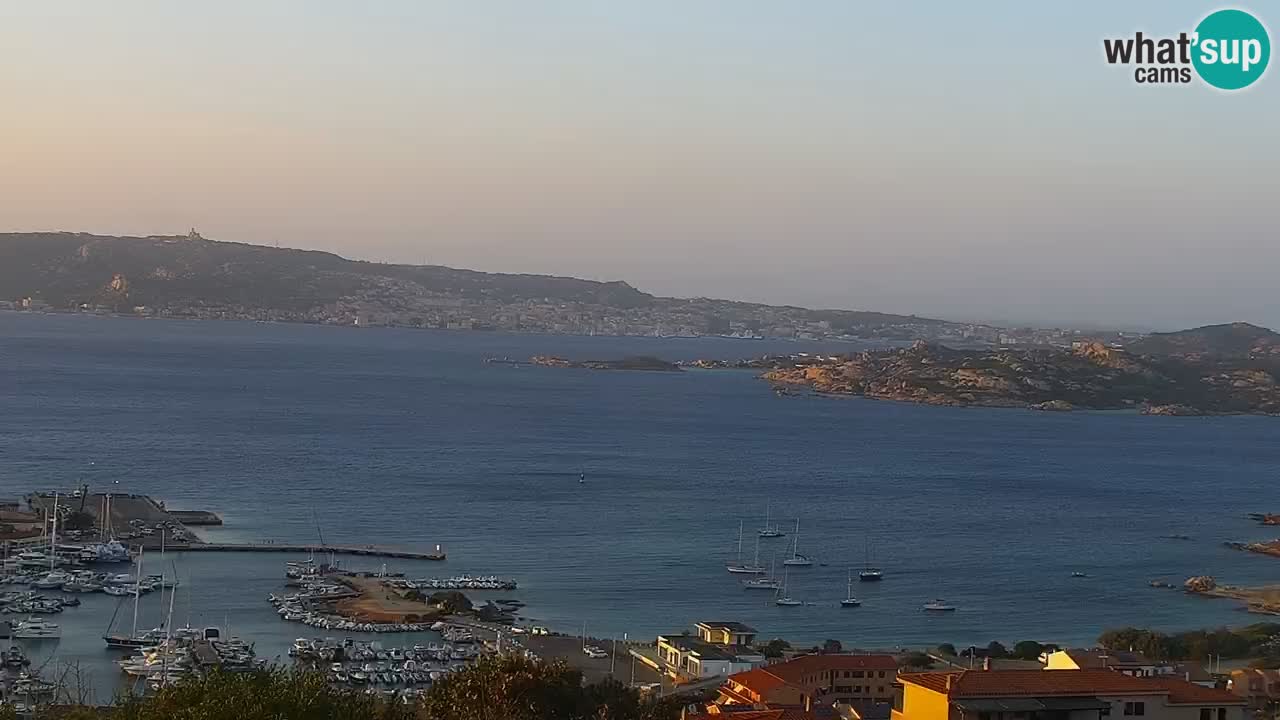 LIVE Sardinia webcam Palau – Panorama impresionante