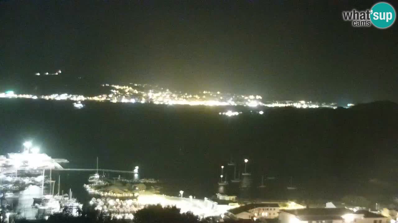 LIVE Sardinien webcam Palau – Panoramablick