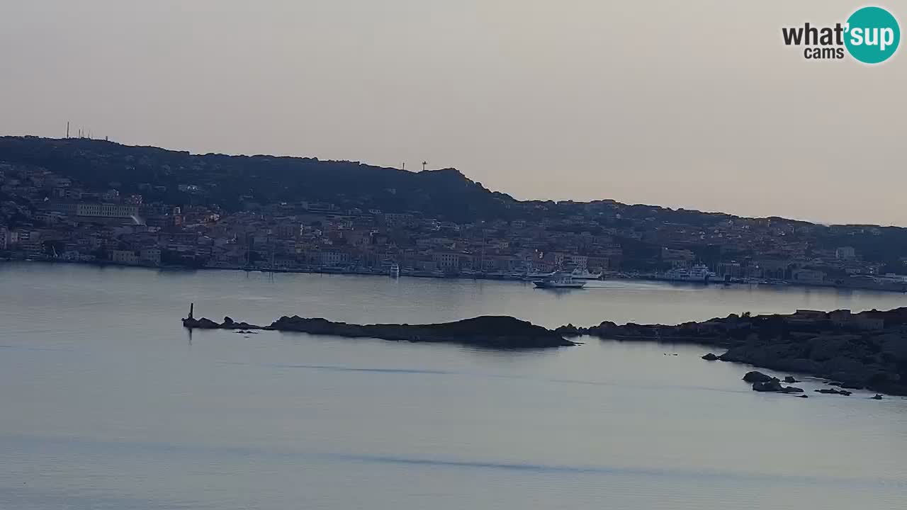 LIVE Sardegna webcam Palau – Stupendo panorama
