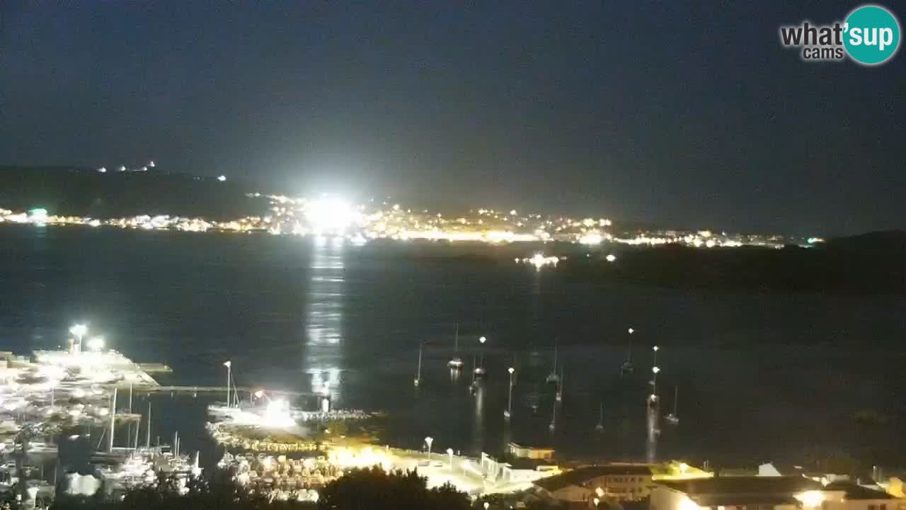 LIVE Sardinien webcam Palau – Panoramablick