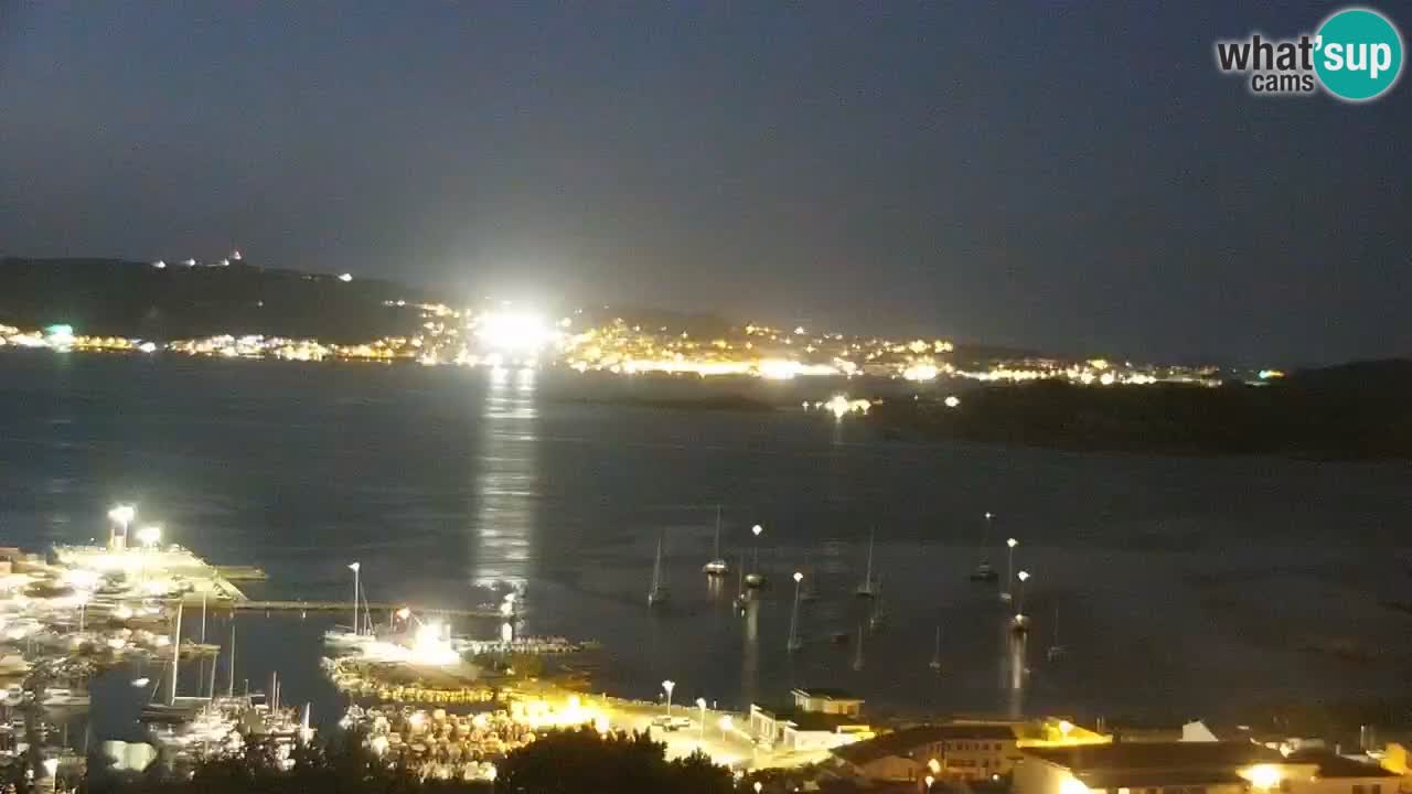 LIVE Sardinia webcam Palau – Panorama impresionante