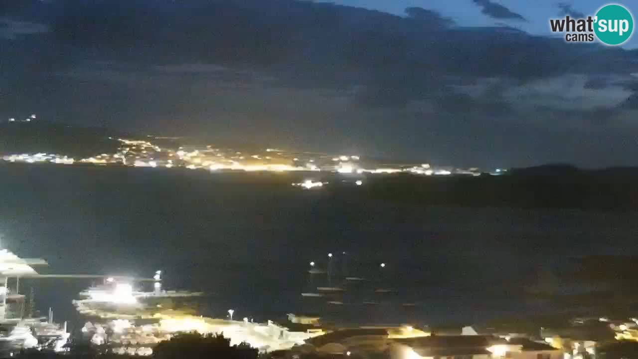 Sardinija u živo web kamera Palau – Panoramski pogled