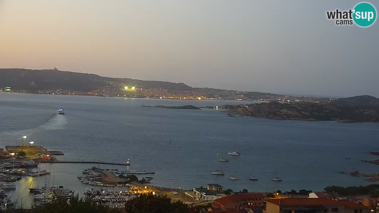 LIVE Sardinia Webcam Palau – Panoramic View