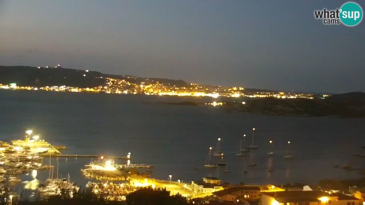 LIVE Sardinia webcam Palau – Panorama impresionante