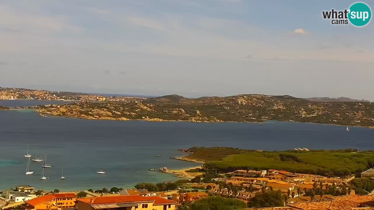 LIVE Sardinien webcam Palau – Panoramablick