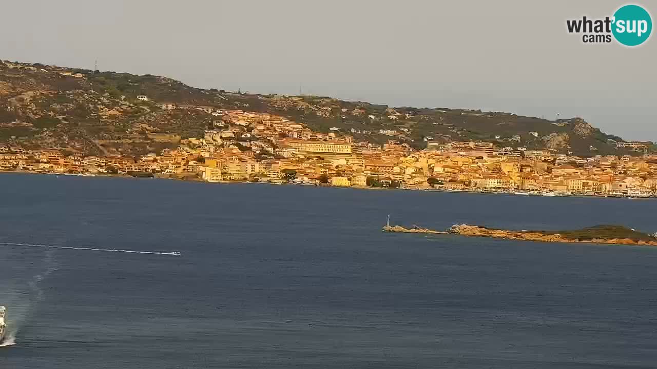 LIVE de la Sardaigne livecam Palau – Superbe panorama