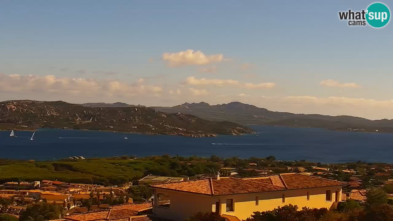 LIVE Sardinia webcam Palau – Panorama impresionante
