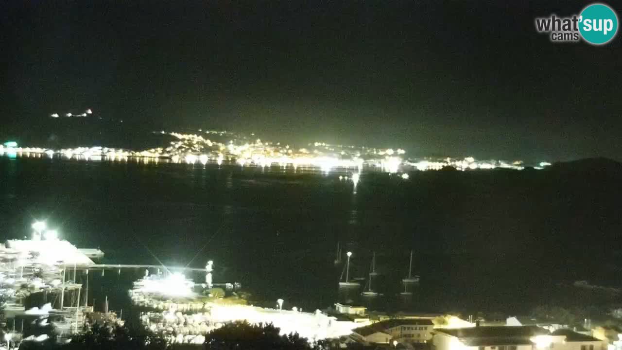 Sardinija v živo spletna kamera Palau – Panoramski pogled