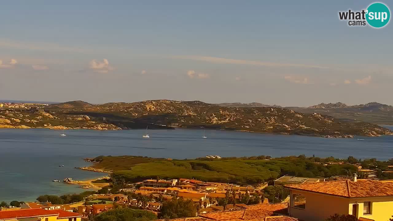 LIVE Sardinien webcam Palau – Panoramablick
