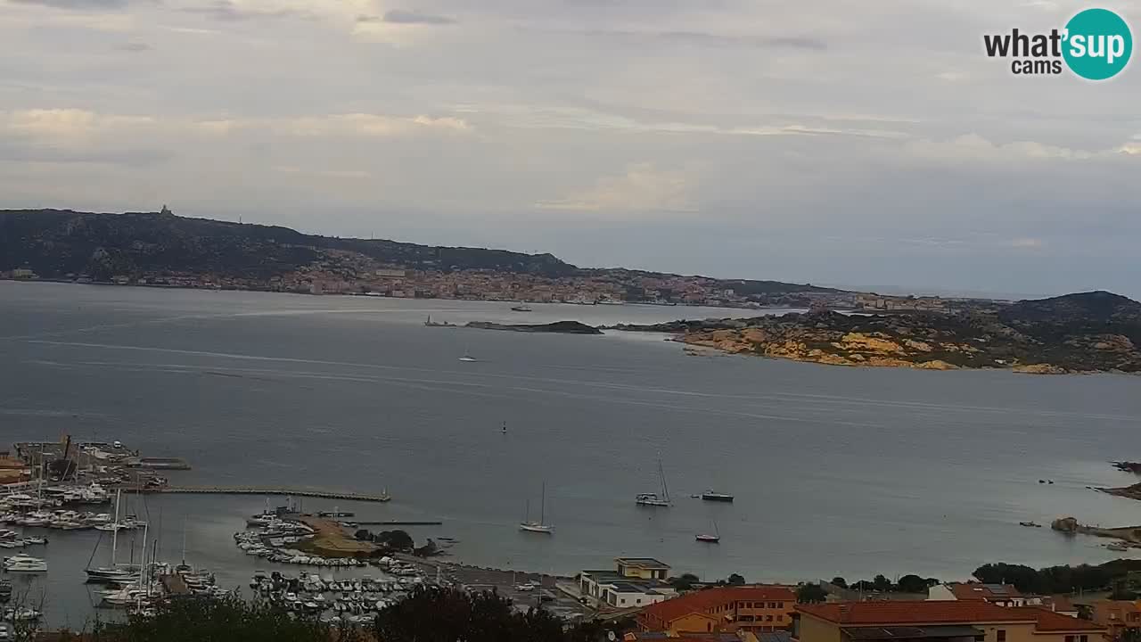 LIVE Sardinia webcam Palau – Panorama impresionante